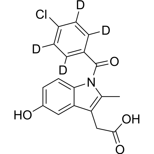 O-Desmethyl Indomethacin-d4 1189916-55-9